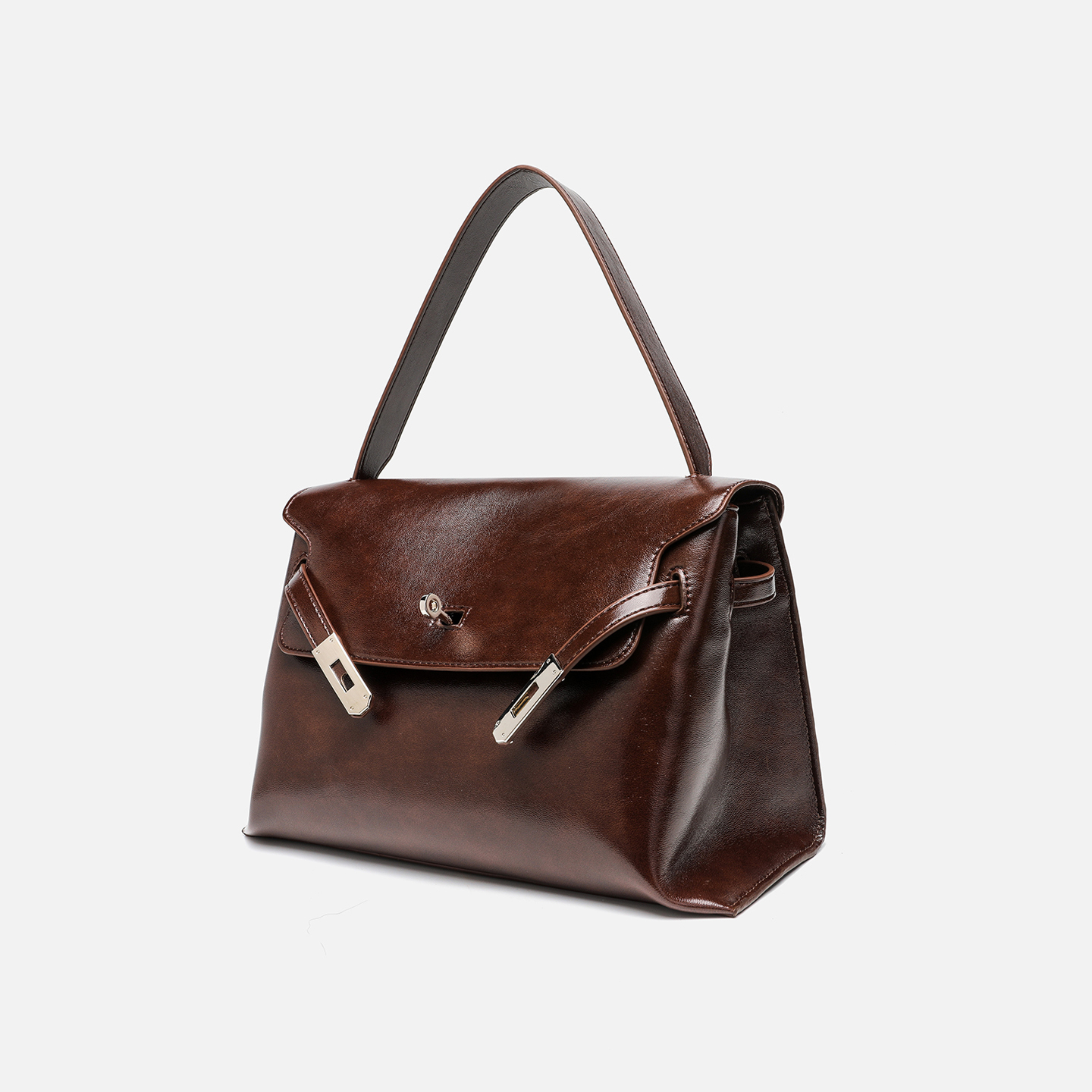 复古真皮托特包女大容量手提包