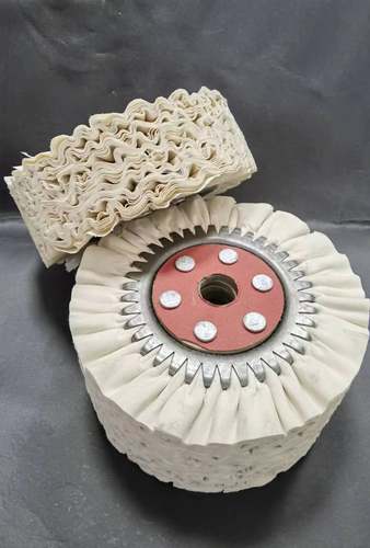 无抛光风布轮镜面抛光金属