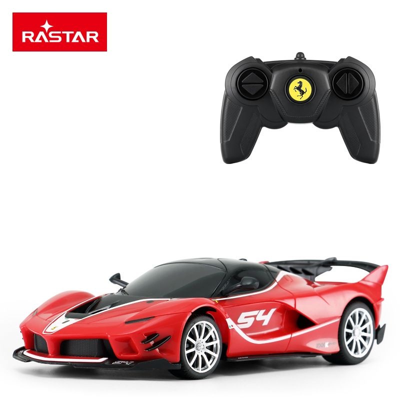 RASTAR星辉法拉利FXXK电动遥控玩具车儿童手柄仿真模型酷跑车1:24