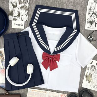 樱奈家海军风水手服学生装正统JK制服裙演出班服校服软妹服学生服