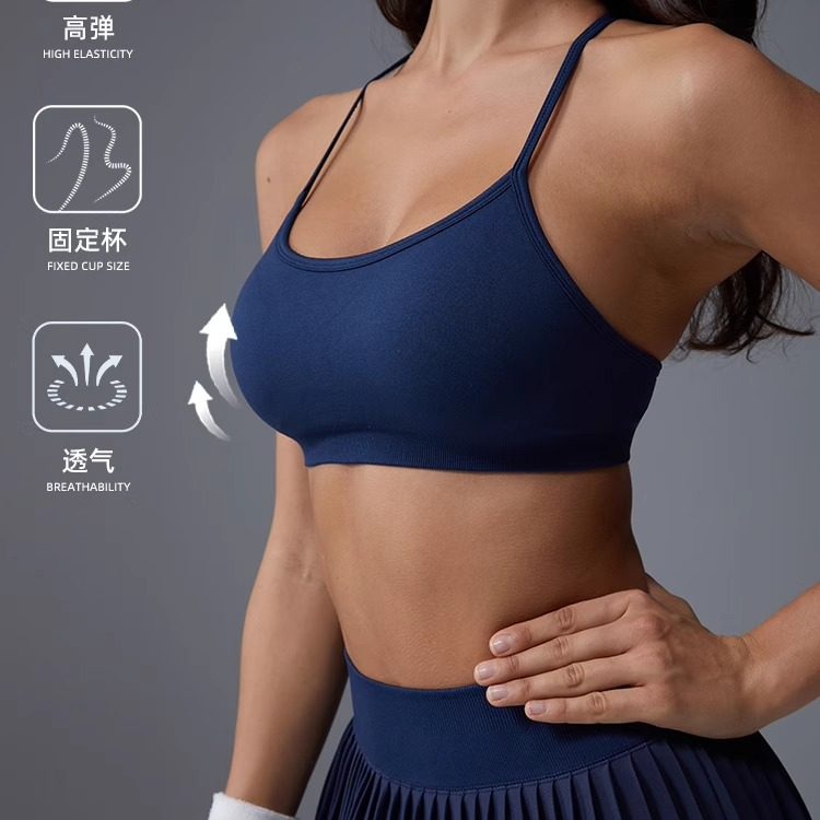 跨境新款瑜伽运动内衣