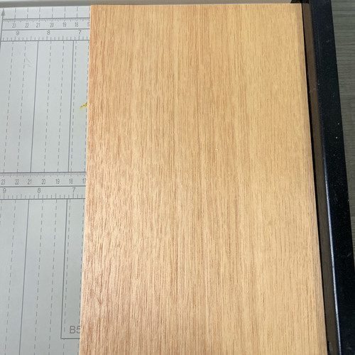 乒乓底板面材 DIY材料0.45mm-1.2mm厚黄檀木皮 朱世赫削球板选用