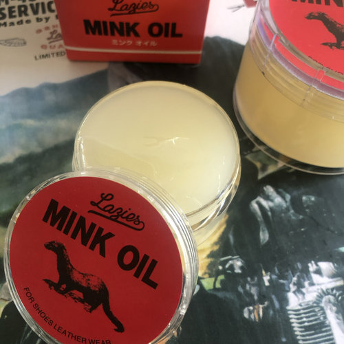 貂油黄狼膏皮衣皮鞋油护理保养上光亮油工装靴马丁靴redwing可用