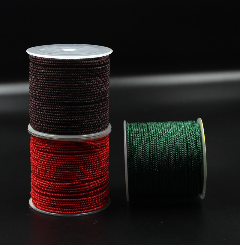 BRAIDED ROPE ROPE PLAY LINE WEAR-RESISTANT NON-ELASTIC BUDDHA BEAD LINE HAND STRING ROPE JADE ROPE KING KONG XINGYUE BODHI BEAD ROPE