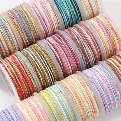 段染星空手搓棉18股1.0mm