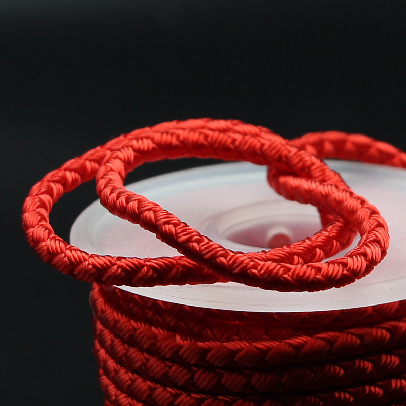 HAND ROPE DRAGON SCALE ROPE HAND-WOVEN NON-ELASTIC DRAGON SCALE LINE HANDLE PIECE ROPE PENDANT PENDANT ROPE LANYARD DRAGON PATTERN ROPE