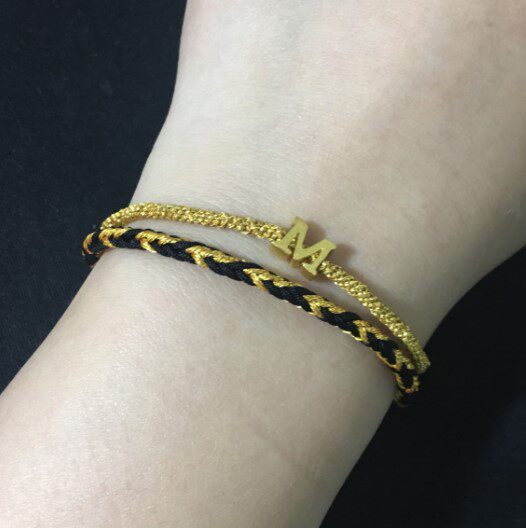 SMALL TIE GOLD AND SILVER STRANDS DIY HANDMADE ACCESSORIES MATERIAL BRACELET CHINESE KNOT WIRE BRAIDED ROPE COIL WINDING GOLD WIRE THREAD