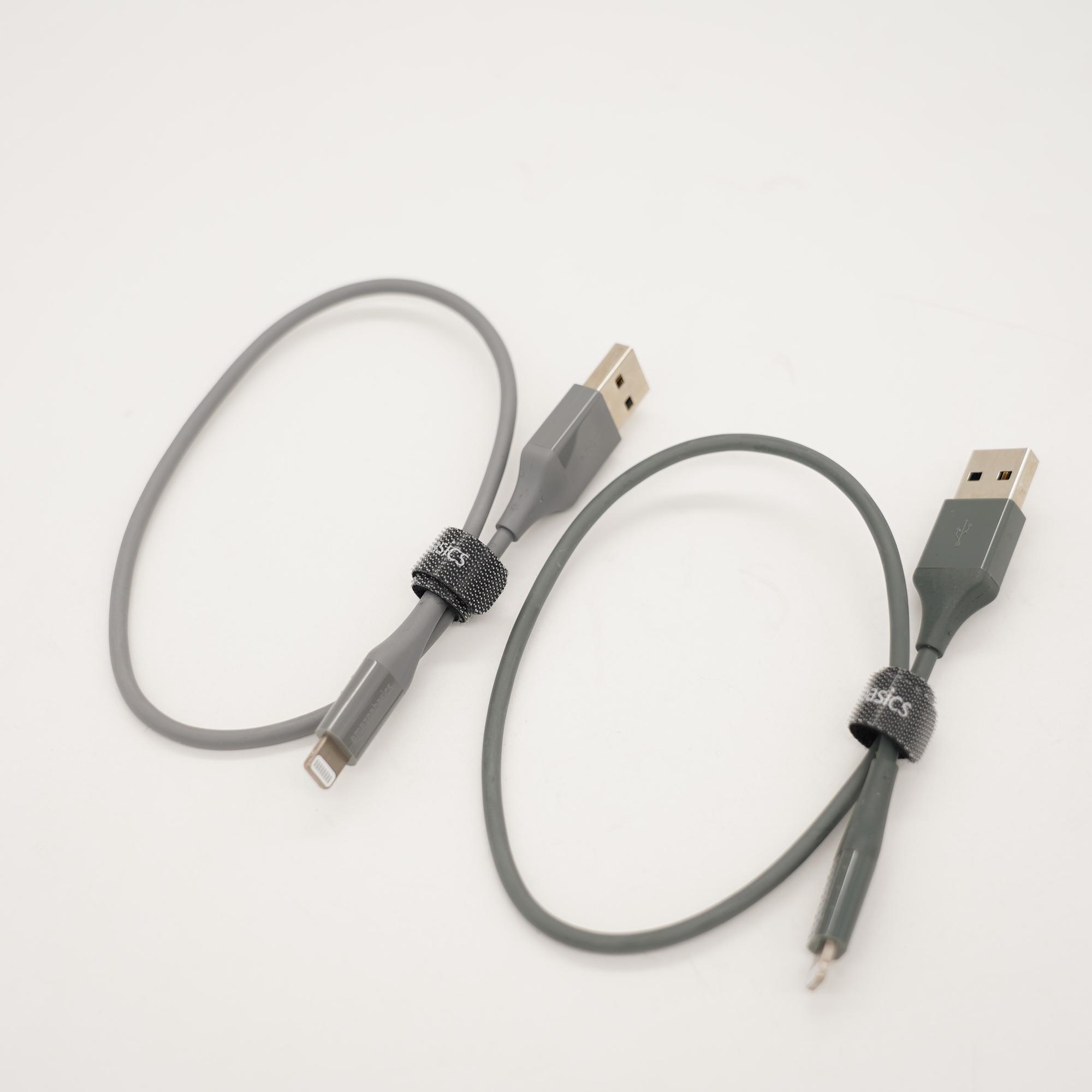 出口外贸mfi认证C89苹果数据线USB-Lightning线0.3米适用苹果Lightning接口手机平板ipad充电