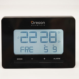 RM-938原子钟双闹钟背光大屏  无线国外电波时钟数字显示小巧便携