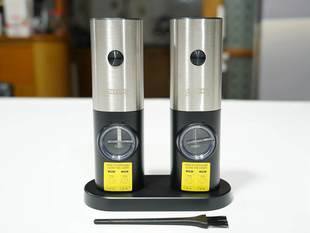 出美亚放电池款胡椒研磨器304不锈钢 花椒磨粉器粗海盐研磨瓶