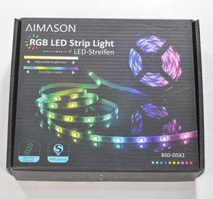 LED灯带RGB电竞房智能氛围灯 派对浪漫装饰灯条可遥控气氛情绪灯