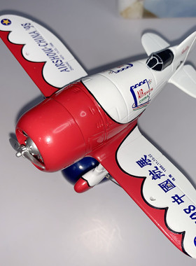 锌合金飞机模型1:48礼物航模吉比GEE BEE R-2/Z珍收藏纪念版