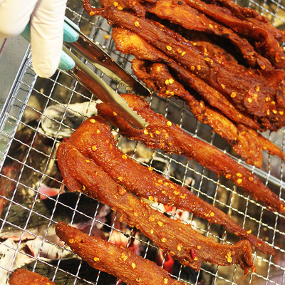 食纤喜手工炭烤低脂鸡胸肉干零食