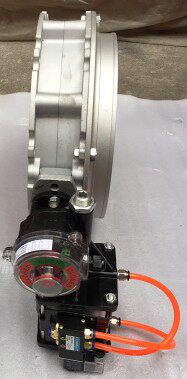 BV1FS300 气动粉尘耐磨蝶阀