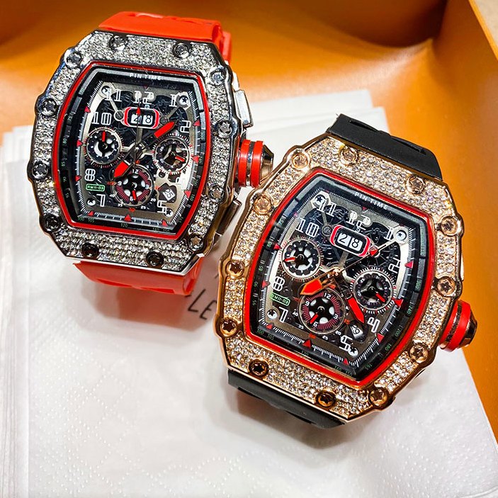 理查德石英手表男氚气潮流男表米勒正品官网男士表大表盘十大品牌