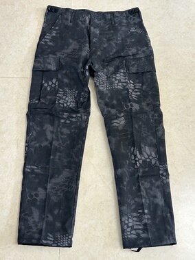 TYPHON KRYPTEK黑色蟒纹单裤 战术风格DCU作战训练长裤 国产复刻