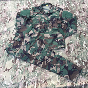 外军复刻军迷套装 四色迷彩ACU版型套服 国产复刻 四丛迷彩