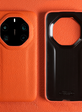 荔枝纹真皮适用华为Mate80RS非凡大师手机壳新款mate70RS轻奢高级商务简约小众软皮头层牛皮全包防摔保护套