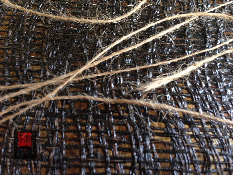 漆画材料\大漆材料\漆艺材料\   纯麻线 1米装