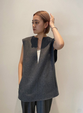 Todayful 轻暖双面手缝羊毛 V领 Keyneck Wool Vest内搭叠穿 马甲