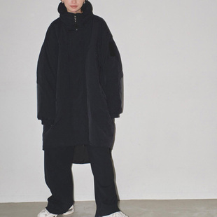 Todayful改良军款 防水尼龙表层 宽松大轮廓 90鸭绒 长款羽绒外套