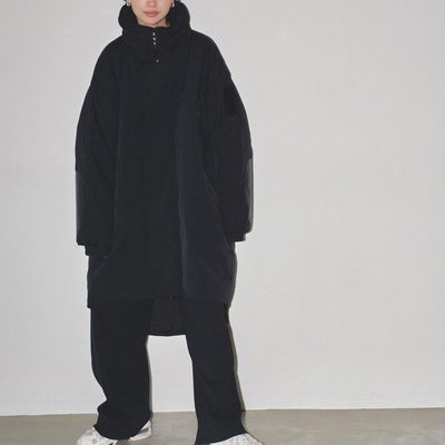 Todayful改良军款 防水尼龙表层 宽松大轮廓 90鸭绒 长款羽绒外套