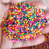 DIY星空海洋漂流瓶许愿瓶海绵水宝宝珠 养花泡大霸王龙珠水晶泥