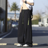 春夏季新款高街多口袋伞兵休闲裤男生潮流宽松工装裤2816特P47，男装工装外套，电商B203-1