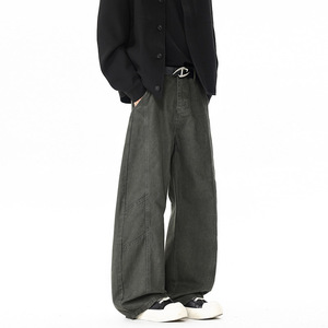 春季新款美式高街工装裤男潮流宽松直筒阔腿休闲裤 0123H P58，男装工装外套，电商B203-1