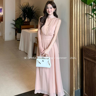 白标优雅气质蕾丝高腰显瘦连衣裙子女88597 秀熙熙十三行2026春季