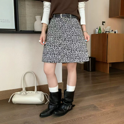 SUSAN 新宠斩女豹纹裙～不挑上衣的复古豹纹半身裙 秋上新！