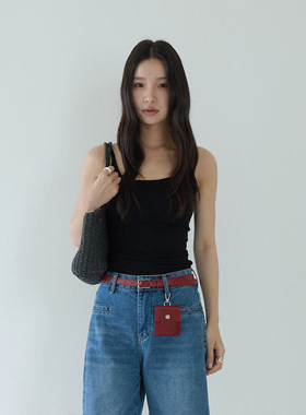 【OF】性感背后镂空蕾丝美背吊带女装夏季新款一体固定杯11297