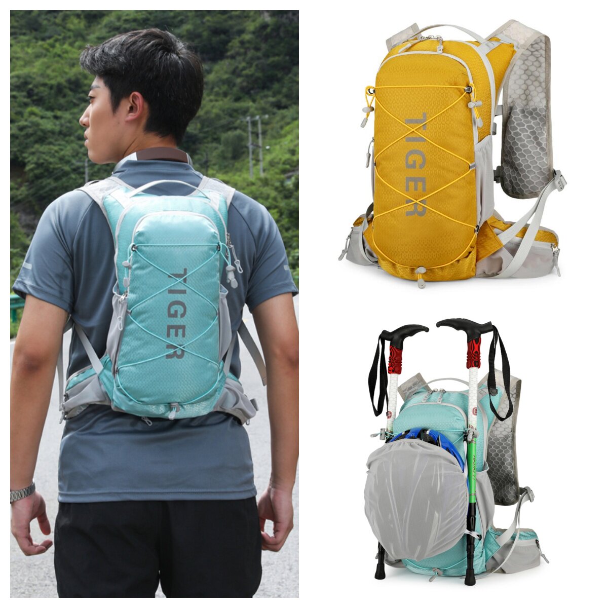 轻便运动背包适合骑行登山跑步