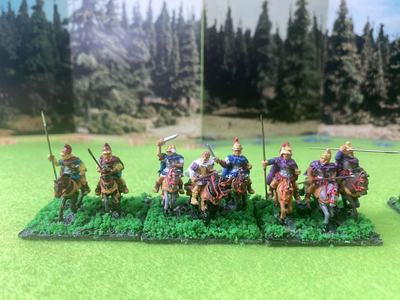 DBA组军微缩模型沙盘游戏