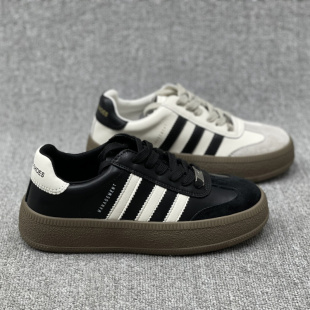 欧洲站女鞋2025秋季新款欧货真皮系带平底轻便休闲鞋板鞋女款单鞋