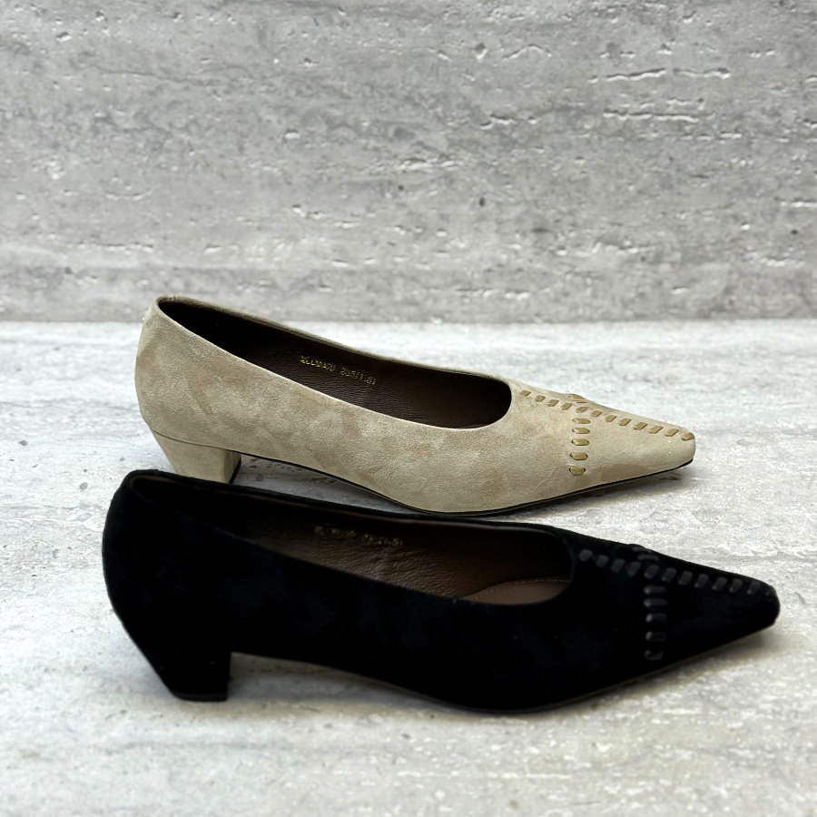 欧洲站欧货女鞋2026春季新款真皮浅口尖头低帮高跟鞋商务休闲单鞋,女鞋,浅口单鞋,淘宝优惠券,粉丝福利购,淘宝优惠卷