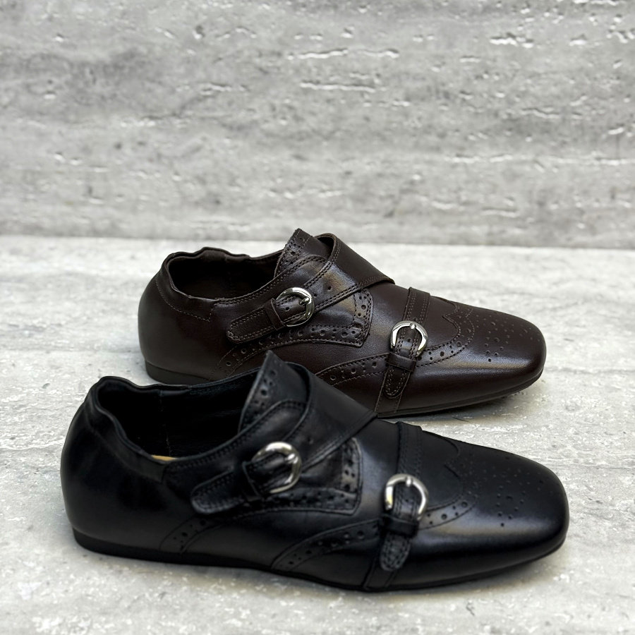 欧洲站欧货2026春款真皮软面复古一脚蹬懒人休闲单鞋英伦风小皮鞋,女鞋,浅口单鞋,淘宝优惠券,粉丝福利购,淘宝优惠卷