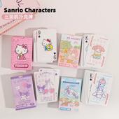 正版 三丽鸥可爱卡通扑克牌趣玩休闲娱乐美乐蒂凯蒂猫游戏纸牌