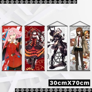 动漫周边二次元 挂画02尼尔时崎狂三NieR约会大作战2B海报ACG挂布