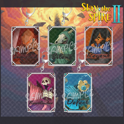 杀戮尖塔钥匙扣铁甲战士鸡煲挂件静默猎手储君亡灵契约师猎人周边