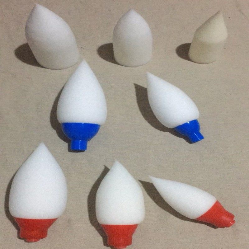 海绵笔头地书笔广场地上水写书笔海棉笔头水毛笔头手动制作户外配