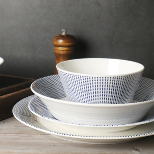 【royal doulton太平洋元素系列】欧式餐具早餐盘 沙拉碗餐垫盘子