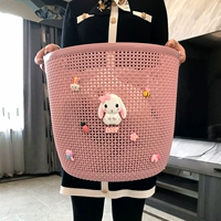 Пластиковая очень большая корзина для белья, игрушка, корзина для хранения
