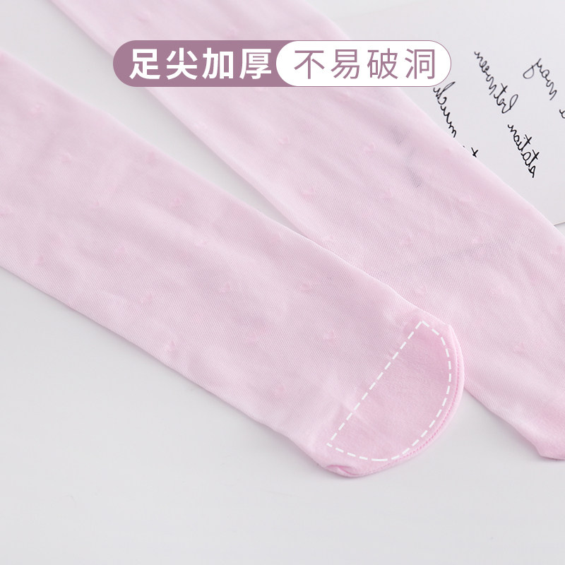 儿童丝袜夏季超薄款宝宝打底裤连裤袜中大女童白色跳舞蹈连体长袜,童装/婴儿装/亲子装,儿童袜子(0-16岁),淘宝优惠券,粉丝福利购,淘宝优惠卷
