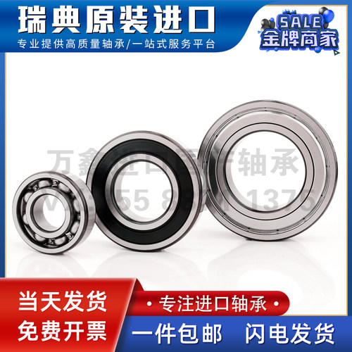 高速瑞典进口轴承6007 6008 6009 6010 6011 6012 6013 2RS1 2Z