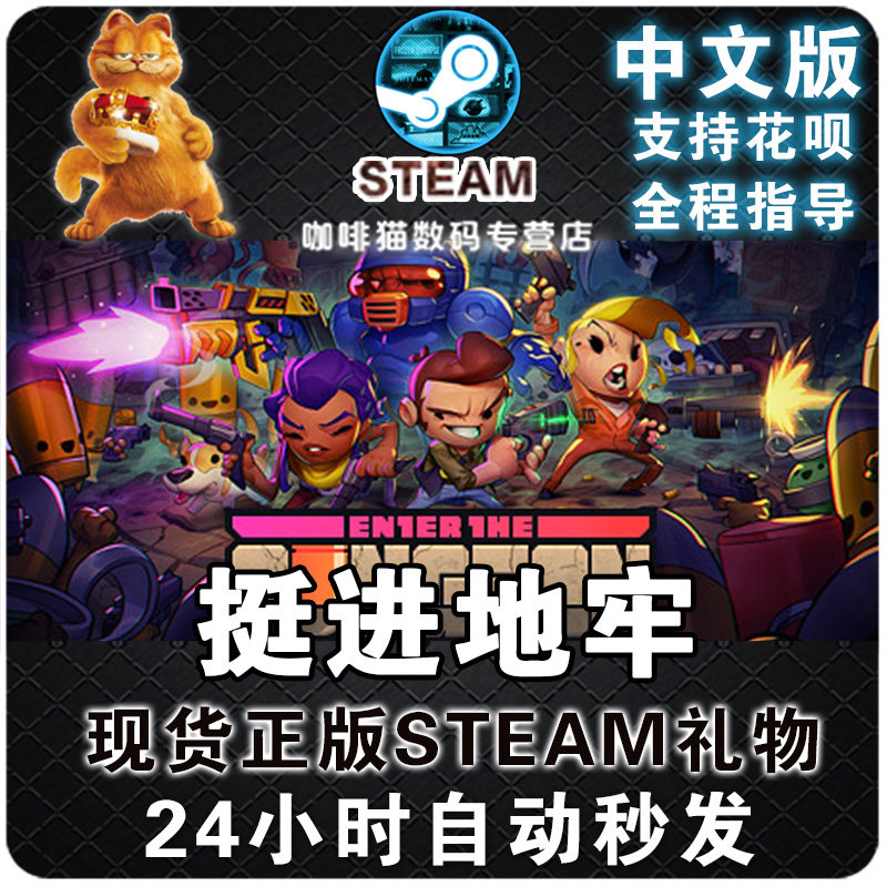 steam pc正版中文 enter the gungeon 挺进地牢 国区/全球激活码