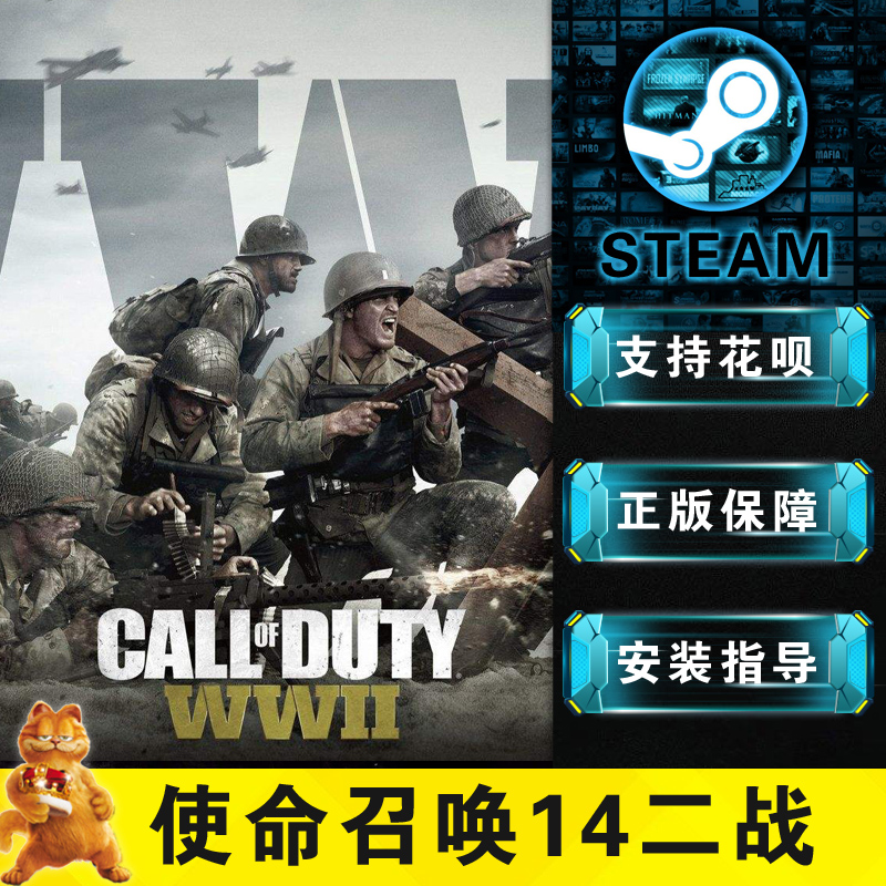 Steam中文使命召唤14二战 cod14 Call of Duty:wwii 豪华季票 国区全球 电玩/配件/游戏/攻略 STEAM 原图主图