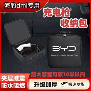 比亚迪海豹06 dmi 海鸥汽车用品dmi装饰EV随车充电枪器线收纳包盒