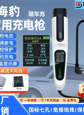 比亚迪海豹06GT/05/07dmi原厂充电枪新能源便携式随车充7kw充电桩