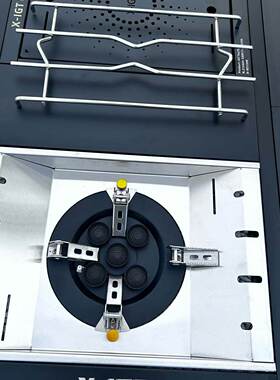 gs450同款雪峰露营户外IGT一单元下沉式通用擎天1/2代炉架不锈钢